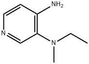 4-Amino-3-(methylethylamino)pyridine Struktur