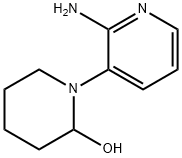 1-(2-AMINOPYRIDIN-3-YL)PIPERIDIN-2-OL Struktur