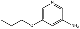 5-PROPOXYPYRIDIN-3-YLAMINE Struktur