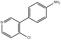 4-Chloro-3-(4-aminophenyl)pyridine Struktur