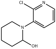 1-(2-CHLOROPYRIDIN-3-YL)PIPERIDIN-2-OL Struktur