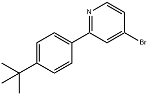 4-Bromo-2-(4-tert-butylphenyl)pyridine Struktur