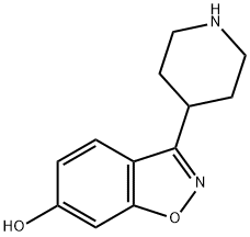 3-(piperidin-4-yl)benzo[d]isoxazol-6-ol Struktur