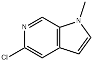 5-Chloro-1-methyl-1H-pyrrolo[2,3-c]pyridine Struktur