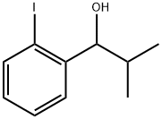 1-(2-iodophenyl)-2-methylpropan-1-ol Struktur