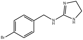 N-(4-bromobenzyl)-4,5-dihydro-1H-imidazol-2-amine Struktur