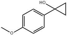 1-(4-methoxyphenyl)cyclopropanol Struktur