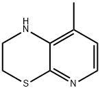 8-Methyl-2,3-dihydro-1H-pyrido[2,3-b][1,4]thiazine Struktur