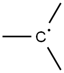 tert-butyl radical Struktur