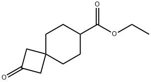 ethyl 2-oxospiro[3.5]nonane-7-carboxylate Struktur