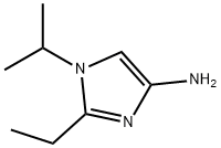 1-(iso-Propyl)-2-ethylimidazol-4-amine Struktur