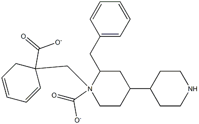 DIBENZYL 4,4''-BIPIPERIDINE-1,1''-DICARBOXYLATE Struktur