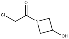 2-chloro-1-(3-hydroxyazetidin-1-yl)ethanone Struktur