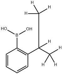 2-(iso-Propyl-d7)-phenylboronic acid Struktur