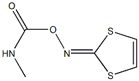 1,3-Dithiolan-2-oneO-[(methylamino)carbonyl]oxime Struktur