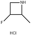 3-fluoro-2-methylazetidine hydrochloride Struktur