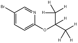 3-Bromo-6-(iso-propoxy-d7)-pyridine Struktur