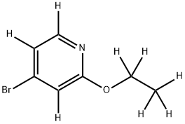 4-Bromo-2-ethoxypyridine-d8 Struktur