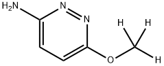 3-Amino-6-(methoxy-d3)-pyridazine Struktur