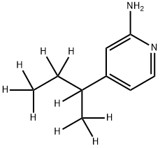 2-Amino-4-(sec-butyl-d9)-pyridine Struktur