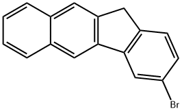 3-bromo-11H-benzo[b]fluorene Struktur