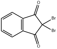 1H-Indene-1,3(2H)-dione,2,2-dibromo- Struktur