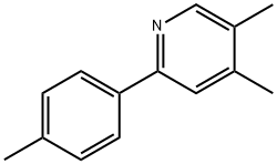 4,5-Dimethyl-2-(4-methylphenyl)pyridine Struktur