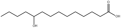 10-Hydroxytetradecanoic acid Struktur