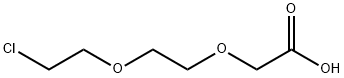 2-(2-(2-Chloroethoxy)ethoxy)acetic acid Struktur