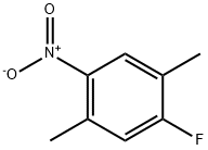 1-fluoro-2,5-dimethyl-4-nitrobenzene Struktur