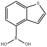 (1-Benzothiophen-4-yl)boronic acid Struktur