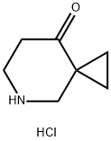 5-azaspiro[2.5]octan-8-one hydrochloride Struktur