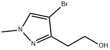 2-(4-bromo-1-methyl-1H-pyrazol-3-yl)ethan-1-ol Struktur