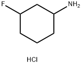 3-Fluoro-cyclohexylamine hydrochloride Struktur