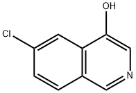 6-chloroisoquinolin-4-ol Struktur