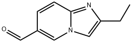 2-ethylimidazo[1,2-a]pyridine-6-carbaldehyde Struktur