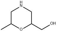 (6-methylmorpholin-2-yl)methanol Struktur