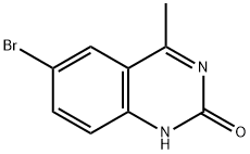 6-bromo-4-methyl-1,2-dihydroquinazolin-2-one Struktur