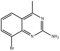 8-bromo-4-methylquinazolin-2-amine Struktur