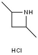 2,4-dimethylazetidine hydrochloride Struktur