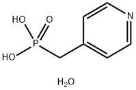 (Pyridin-4-ylmethyl)phosphonic Acid Monohydrate Struktur