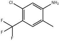 5 - Chloro-2-methyl-4-(trifluoromethyl)
aniline Struktur