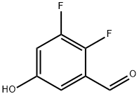 2,3-difluoro-5-hydroxybenzaldehyde Struktur