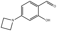 4-(Azetidin-1-yl)-2-hydroxybenzaldehyde Struktur