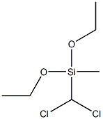 Silane, (dichloromethyl)diethoxymethyl- Struktur