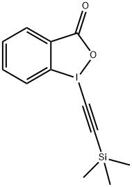 1-[(Trimethylsilyl)ethynyl]-1,2-benziodoxol-3(1H)-one Struktur