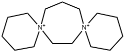 6,9-Diazoniadispiro[5.2.5.3]heptadecane Struktur