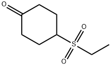 4-(ethanesulfonyl)cyclohexan-1-one Struktur