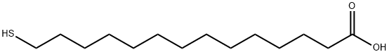 14-mercaptotetradecanoic acid Struktur