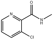 2-Pyridinecarboxamide, 3-chloro-N-methyl- Struktur